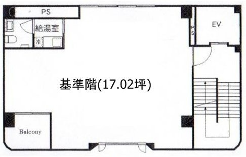 TS-114ビル5F 間取り図