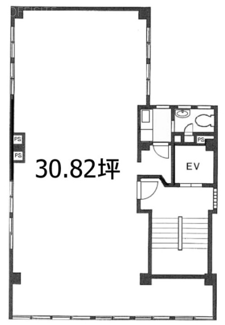 岡田ビル3F 間取り図