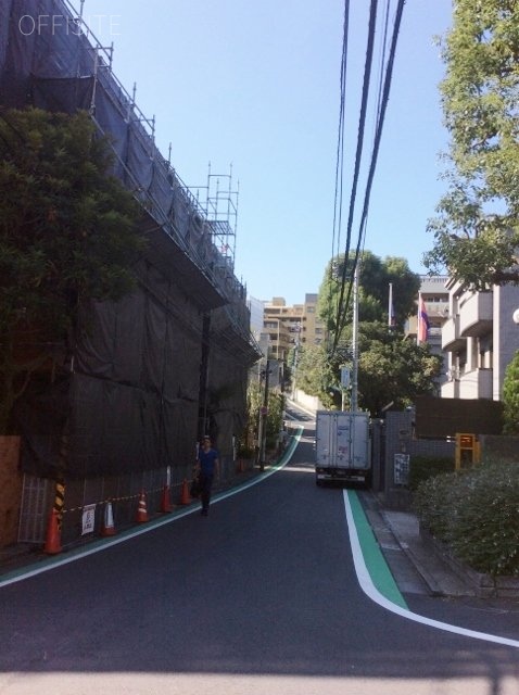 リバティ赤坂ビル ビル周辺道路