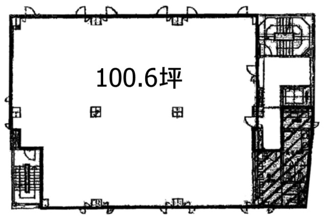 TERRACE SITE 神宮外苑2F 間取り図