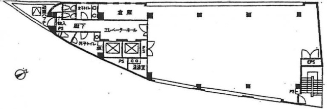 ONEST東中野ビル9F 間取り図