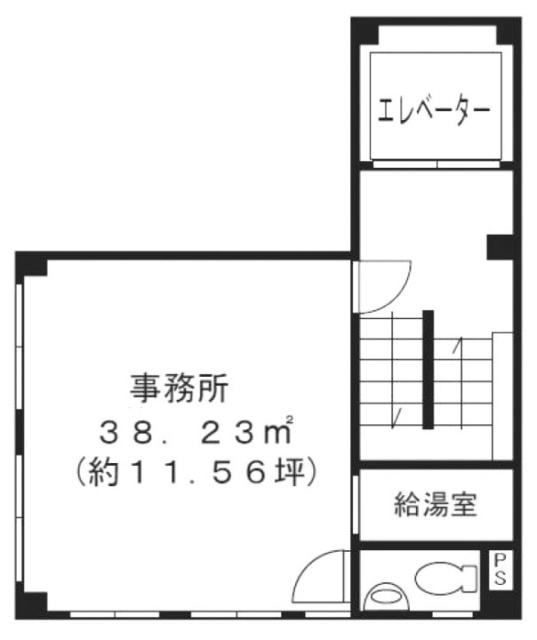 富士八重洲ビル7F 間取り図