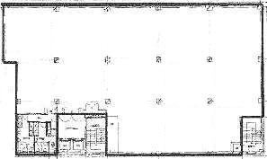 勧銀不二屋ビル8F 間取り図