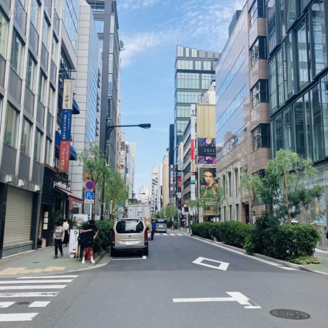 第一田村ビル ビル前面道路