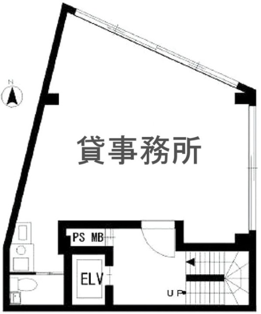 新小川町ビル4F 間取り図