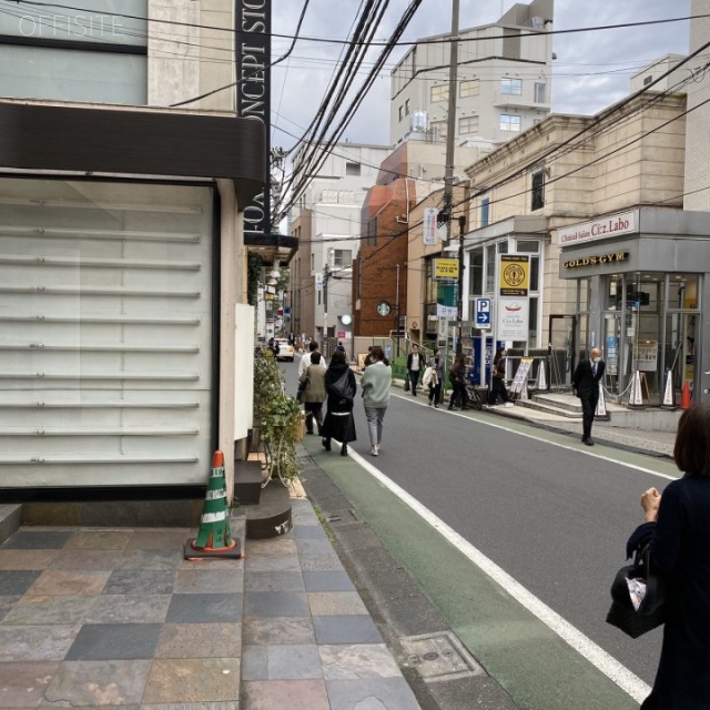 表参道4217ビル ビル前面道路