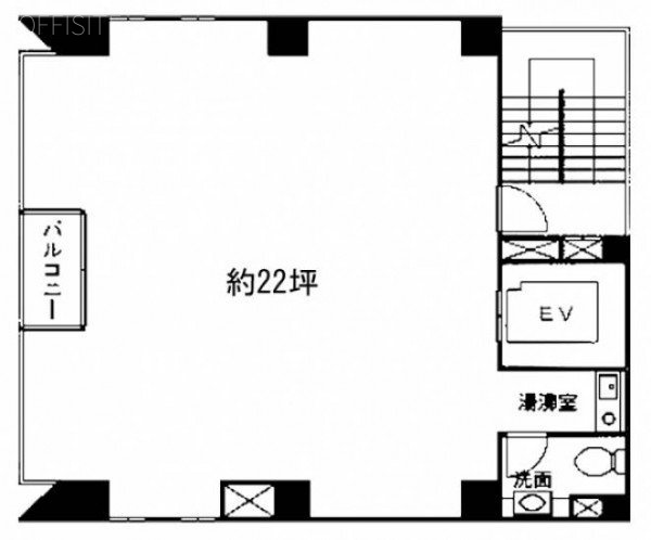 レオロックビル3F 間取り図