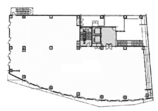 原宿ピアザビル4F 間取り図