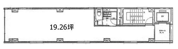 神保町SFビル5F 間取り図