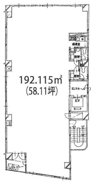 丸神ビル4F 間取り図