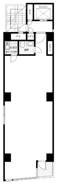 池之端ビルB1F 間取り図