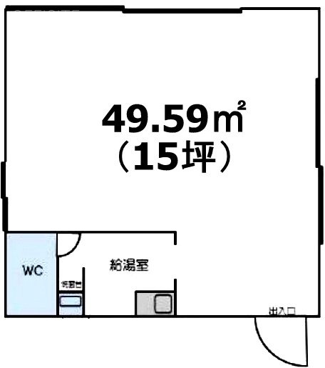赤坂中村屋ビル3F 間取り図