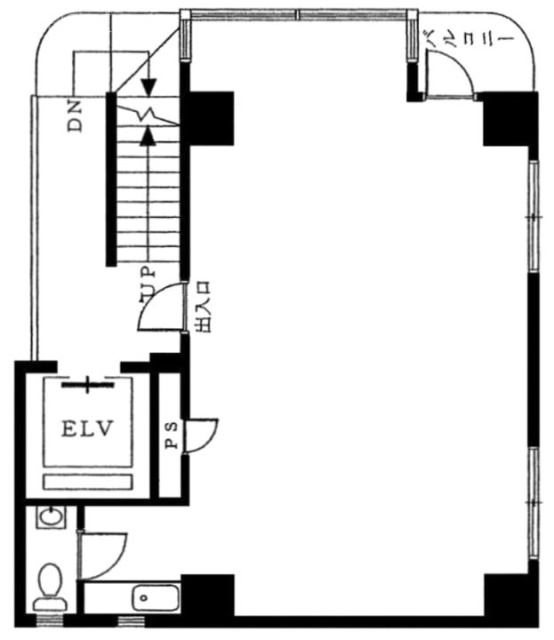 アーク秋葉原4F 間取り図