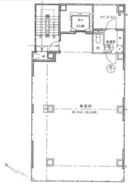 コンフォートビル浦和ビル5F 間取り図