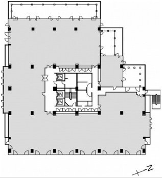 ルーシッドスクエア新宿イーストビル3F 間取り図