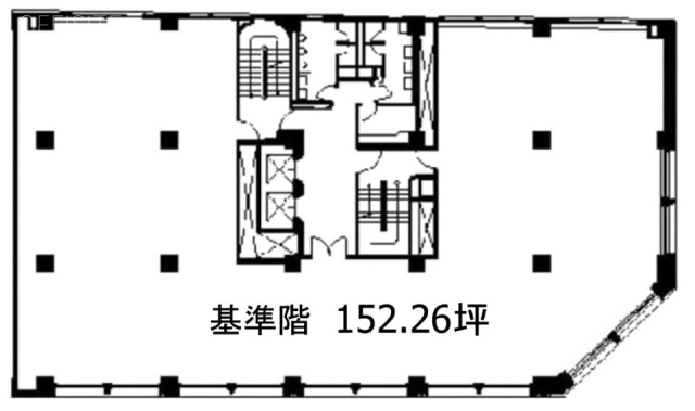 明産溜池ビル3F 間取り図