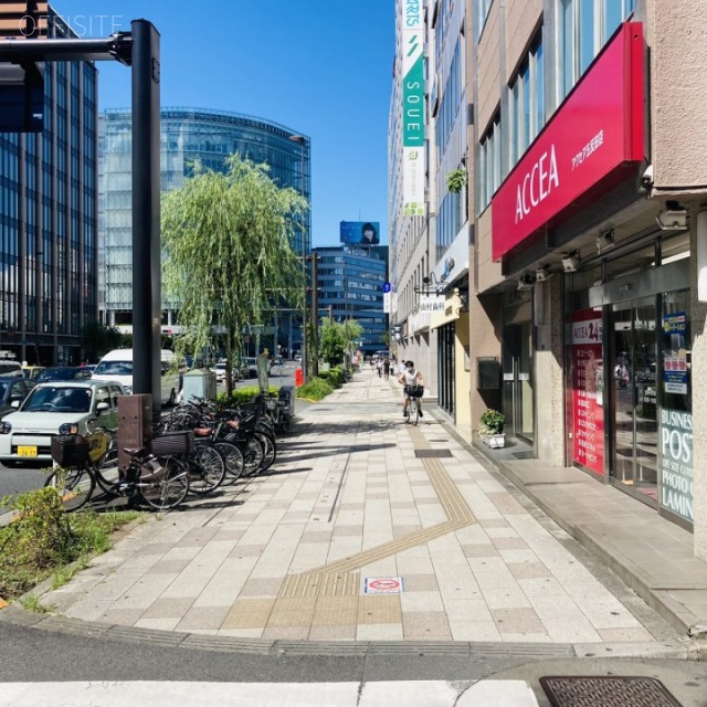 五反田NKビル ビル前面道路