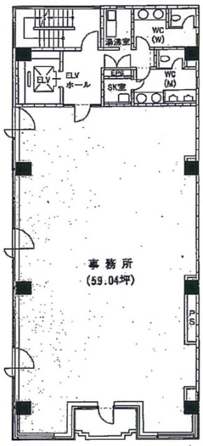 浜松町エムプレスビル2F 間取り図