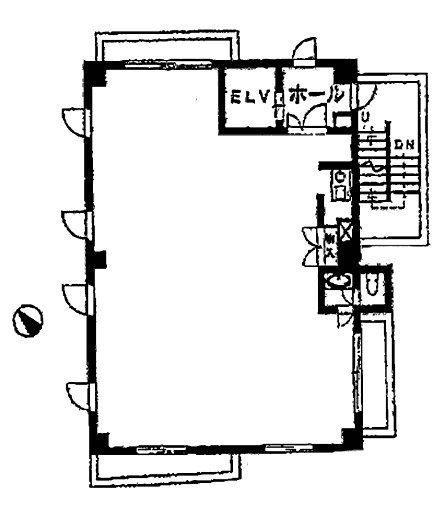 第2新開発ビル5F 間取り図