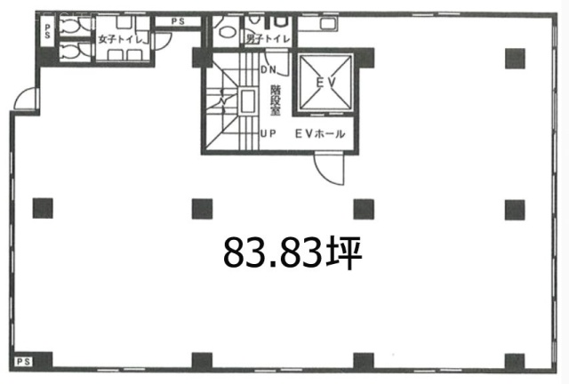 藤原ビル4F 間取り図