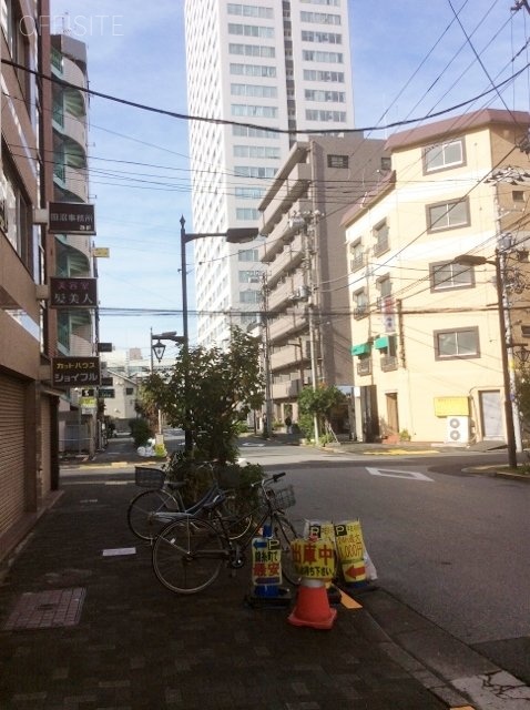 島田ビル ビル周辺道路