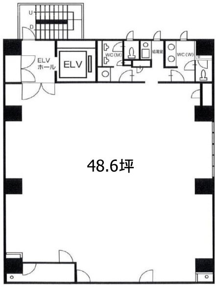 NTKオオノビル6F 間取り図