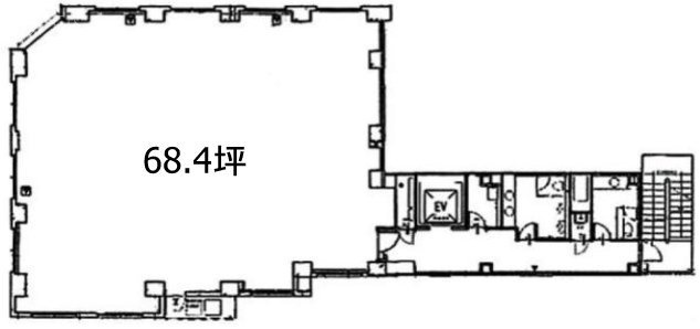 ザイマックス東上野ビル4F 間取り図