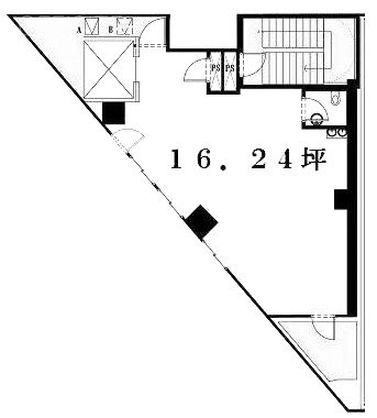 ジョイ・ファーストビル4F 間取り図