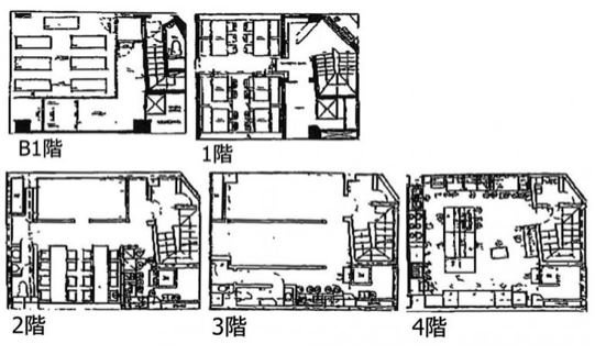 TOMOビル2F 間取り図