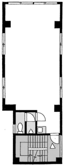 第2横山ビル5F 間取り図