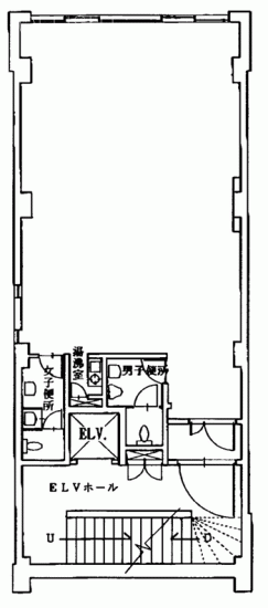 松木ビル3F 間取り図