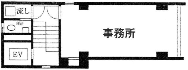 中沢ビル3F 間取り図