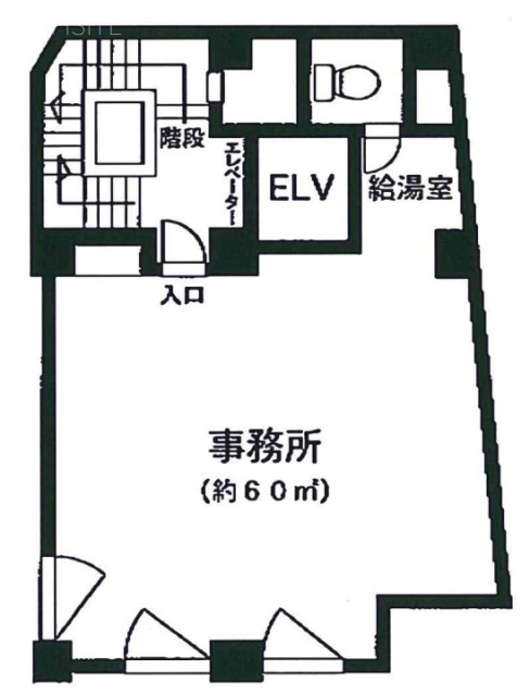 アーバンリゾート三軒茶屋ビル7F 間取り図