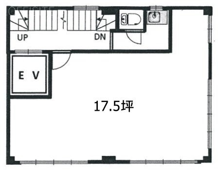 第11大協ビル3F 間取り図