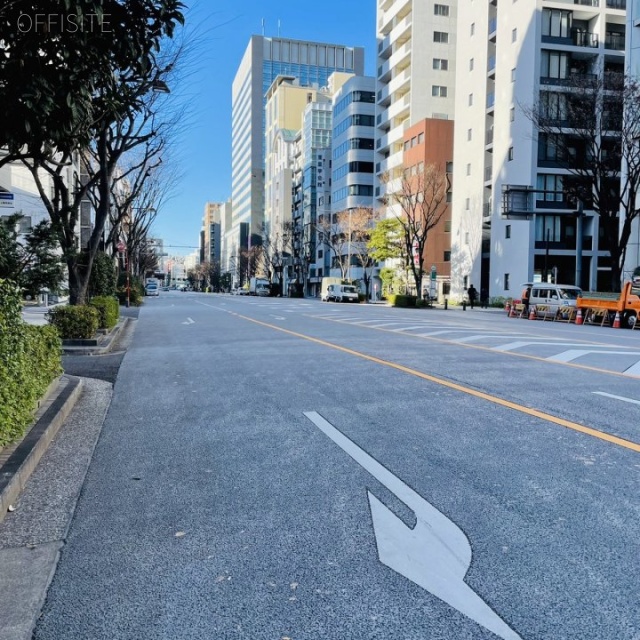 JP浜町ビル ビル前面道路