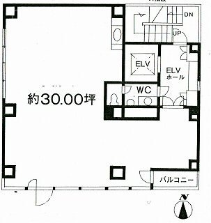 高岡ビル5F 間取り図