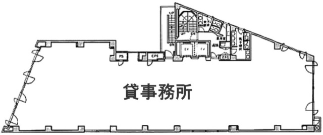 ランディック神田ビル8F 間取り図