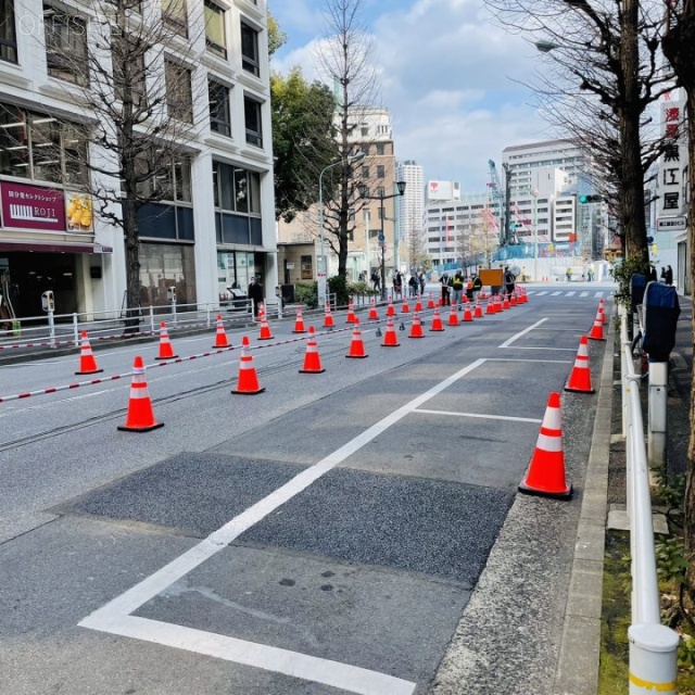 榮太楼ビル ビル前面道路