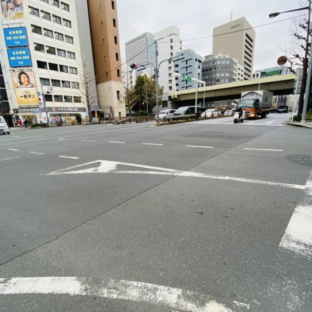 JS銀座ビル ビル前面道路