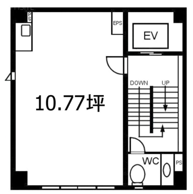 日本遠東ケービーケービル3F 間取り図