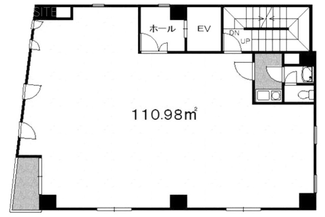 翔侑啓ビル5F 間取り図