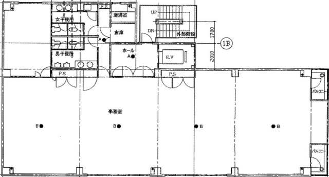 広小路ビル8F 間取り図