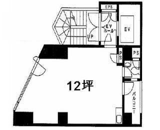 リッツビル6F 間取り図