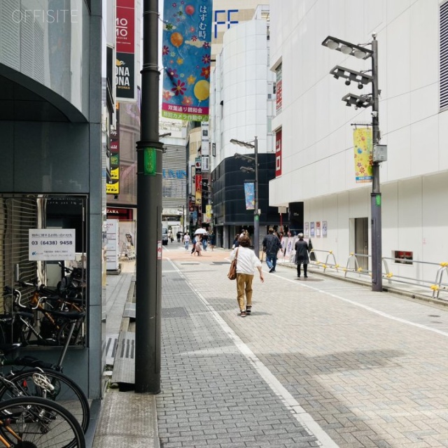 市嶋第3ビル ビル前面道路