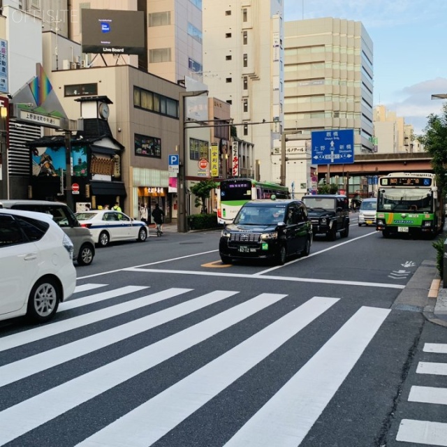 タムラビル　ビル前面道路
