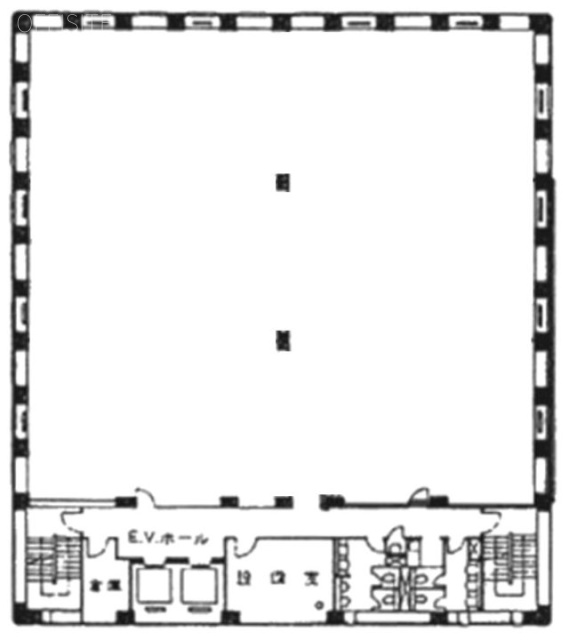 朝日生命横浜ビル4F 間取り図