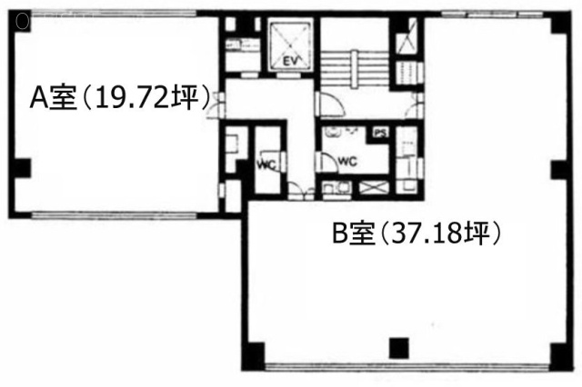 高嶋ビル4F 間取り図