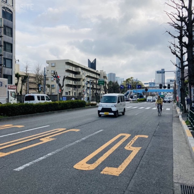 TK門前仲町ビル ビル前面道路