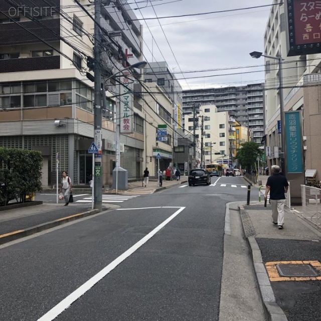 佐藤ビル ビル前面道路