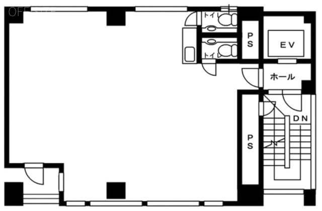 北青山ビル4F 間取り図